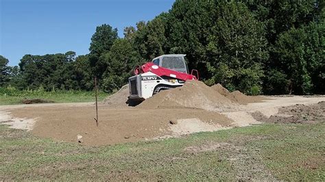 building pad with skid steer|building a house pad youtube.